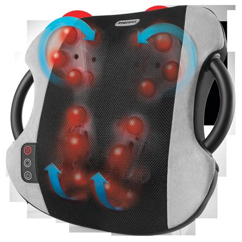 Back massager walmart - Now $ 2898. $59.99. Naipo Shiatsu Back and Neck Massager with Heat Deep Kneading Massage for Neck, Back, Shoulder, Foot and Legs, Use at Home, Car, Office. 315. Now $ 3399. $69.99. MaxKare Shiatsu Neck Shoulder Massager Electric Back Massage with Heat Kneading Massage for Shoulder, Legs, Use in Office and Home. 177.